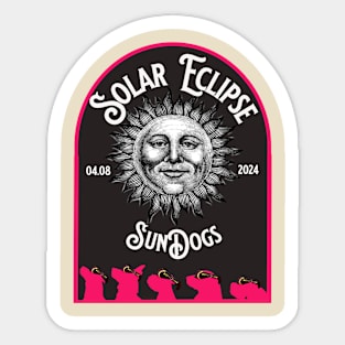 Eclipse Sun Dogs Sticker